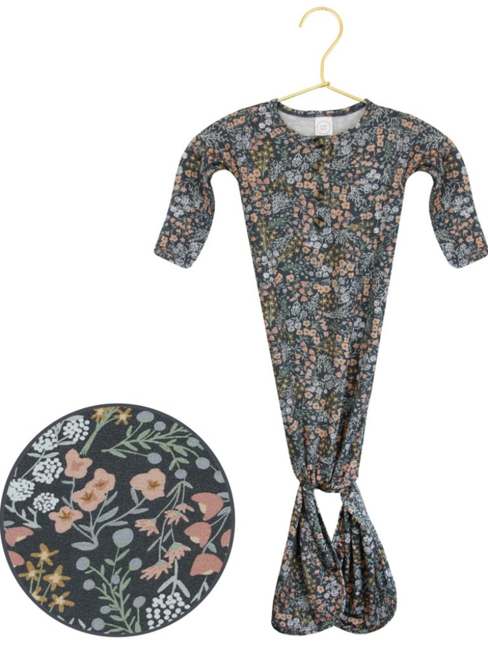 Lou Lou & Company Bea Knotted Gown - NB
